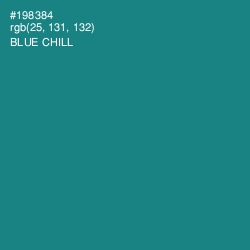 #198384 - Blue Chill Color Image